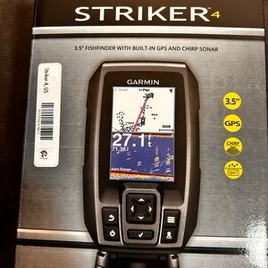 Garmin Black Fishfinder with GPS and Sonar